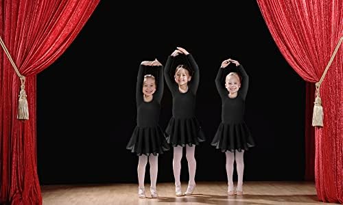 DANSHOW Lányok Balett-Tánc Harisnyát a Lebegés Ujja Szirom Szoknya, Bowknot Vissza