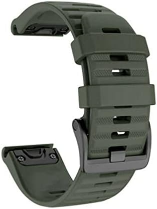 RORFFK 26mm Sport Szilikon Watchband Wriststrap a Garmin Fenix 6X 6 6 Pro 5X 5 5S + 3 HR 20 22mm Easy Fit gyorskioldó wirstband