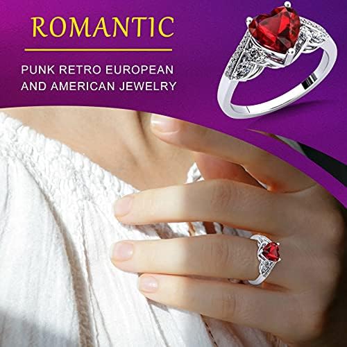 2023 Új Gyűrű 610 Gyűrű Ajándék Ékszer Nők Esküvői Alufelni Cirkon Méret Ujját Színes Gyűrűk Nyugodt Gyűrűk, Szorongás (Ezüst, 9)