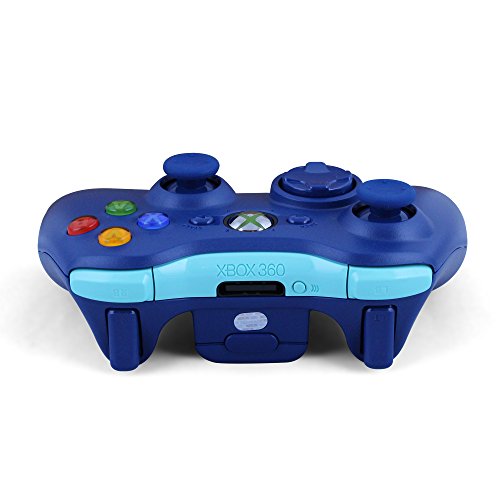 Xbox 360 Vezeték nélküli Kontroller – Limited-Edition - Call of Duty Különleges Kiadású Kék (Hitelesített Felújított)