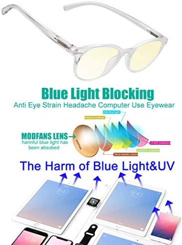 A nők Számítógépes Szemüveg Anti Kék Fény,gátolja a Káros Ray Védeni Hölgyek Szeme Megállt, Migrén Jobban Alszom 0.0 x-Ügy