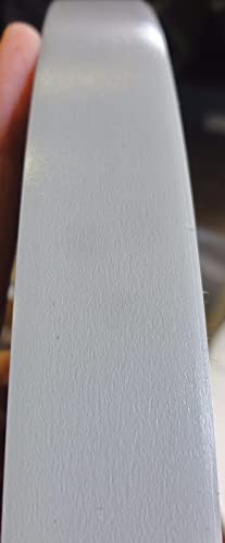 Szürke PVC edgebanding 11/16 x 120 hüvelyk roll nem Öntapadó .6875 Vastagsága