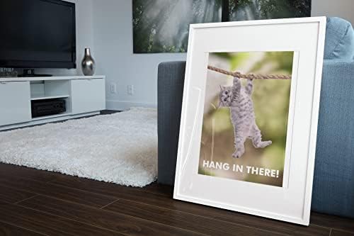 Kitartás Lóg Macska Poszter Cica Kitty Modern Fali Dekor Kép, Hálószoba Haza Nappali Aranyos Kreatív Grafikus Nyomtatás, Ajándék Wall