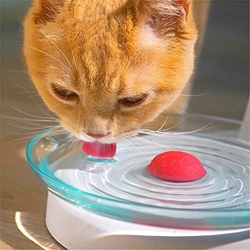 HFDGDFK Macskák Víz Adagoló Macskák Készletek Unplugged Anti-Rollover Automatikus Víz Feltöltését a Macskák Ivóvíz