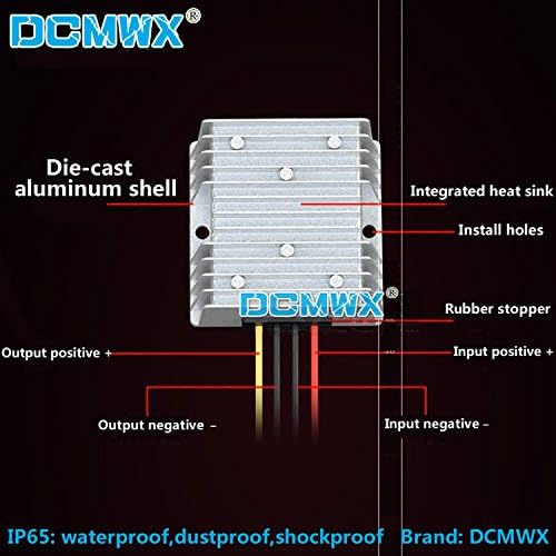 DCMWX® Szabályozott Feszültség-Átalakító 12V24V, hogy 19V Automatikus Buck-Boost autó Power inverter Bemeneti DC9V-36V Kimeneti 19V2A3A5A6A8A10A