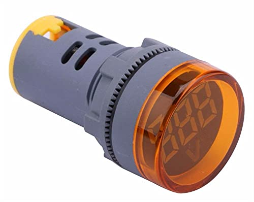 NEYENS LED Kijelző Digitális Mini Voltmérő AC 80-500V Feszültség Mérő Mérő Teszter Voltos Monitor világítás (Szín : Kék)