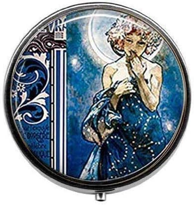 A Hold Istennő, A Hold Istennője, Ékszerek - Art Fotó Tabletta Doboz Varázsa Tabletta Doboz - Üveg Candy Doboz