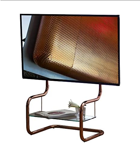 zeitgeist MSZÁ (Padló Állvány Fém) Cantilevered Design, Minimális TV-Állvány 43 65 inch LED LCD OLED Képernyők, Állítható Magasságú