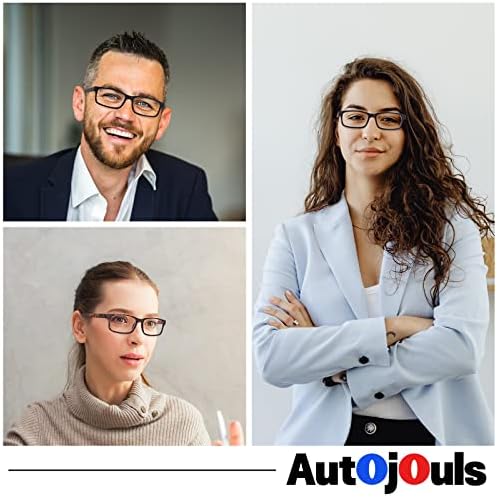 Autojouls 5-Pack Olvasó Szemüveg a Férfiak, mind a Nők, Rugós Zsanér Olvasó Szemüveg, Könnyű Szemüveg