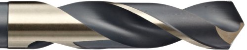 YG-1 D1191 a Nagy Sebességű Acél Osztott Pont 3 Lapos Fekete/Arany, Ezüst/Deming Fúró, 118 Fokos, 1-15/32 Átmérő x 6 Hosszúság (Csomag 1)