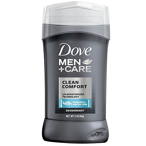 Dove Men + Care Dezodor stift, Tiszta, Kényelmes 3 oz (Csomag 3)