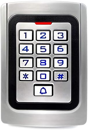 Retekess T-AC04 Garázs Kulcsnélküli Bejegyzés Pad,beléptető Billentyűzet,Ajtó Billentyűzet,Wiegand 26 PIN-Kód RFID-Kezelő,IP68 Vízálló,2000