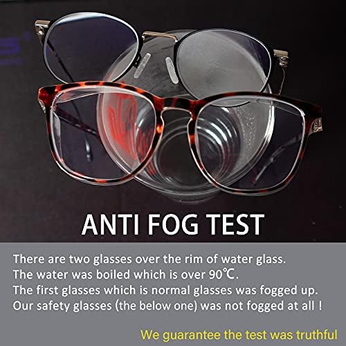HATOYUME Anti-Köd-Biztonsági Szemüveg, Védőszemüveg Anti Por/Blue Ray Védő Szemüveg TR Templom a Férfiak, mind a Nők