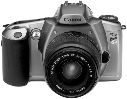 Canon EOS Rebel GII 35 mm-es Filmes TÜKÖRREFLEXES Fényképezőgép Kit w/ EF 35-80mm Lencse