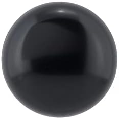 Richelieu Hardver BP592390 Rockaway Gyűjtemény 1 1/4 a (32 mm) Fekete Funkcionális Kabinet Gomb Fekete Kivitelben