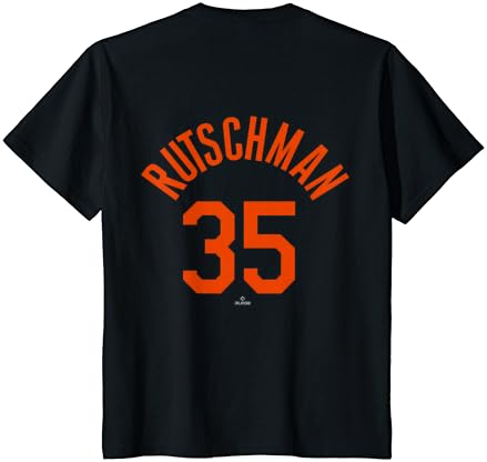Adley Rutschman Név Baltimore & Száma (Front & Vissza) T-Shirt