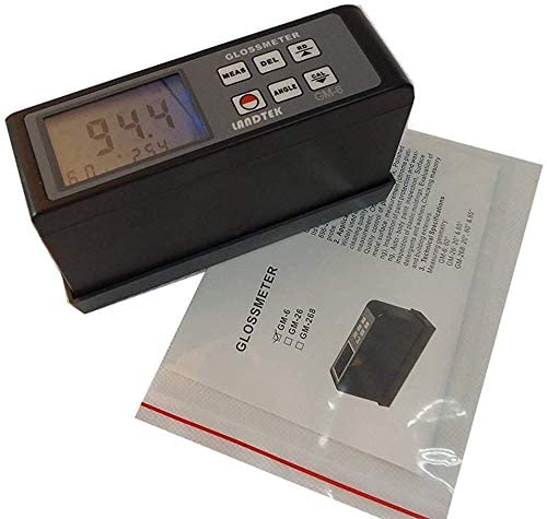 Digitális Glossmeter Fényes Méter 60 ° 0-200gu a Fekete Festék, Tinta Polírozott Fém Glarimeter Felületi Fényesség Mérés