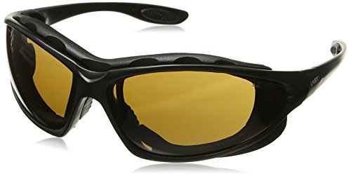 Uvex által Honeywell S0601X Szeizmikus Biztonsági Védőszemüveget, Fekete Keret, Eszpresszó tra Anti-Fog Lencse/Fejpánt