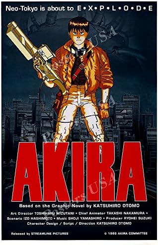 Plakátok USA - Akira Film Poszter FÉNYES KIVITELBEN - MOV256 (24 x 36 (61cm x 91,5 cm))