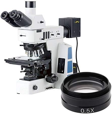 Hangyák-Store - 0.5 X Barlow Lencse Kiegészítő Objektív Üveg XDC-10A Mikroszkóp C-MOUNT Objektív Aug.26