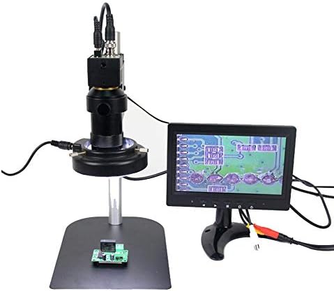 Huanyu Mini 130X Digitális CCD Elektron Mikroszkóp Ipar Forrasztás Eszköz LED-es Telefon órajavítás