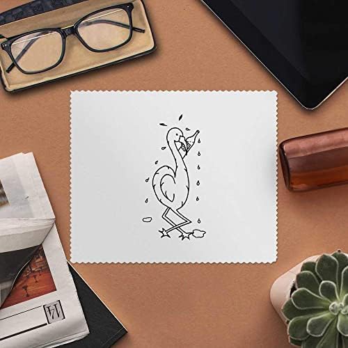 Azeeda 2 x Flamingó Borral' Mikroszálas Lencse/Szemüveg Tisztító Kendők (LC00018396)