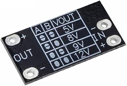 HIIGH 5db Legújabb Multi-Funkciós Mini Boost Modul Lépés Testület 5V/8V/9V/12V 1.5 A LED Kijelző DIY Elektronikus Feszültség Modul