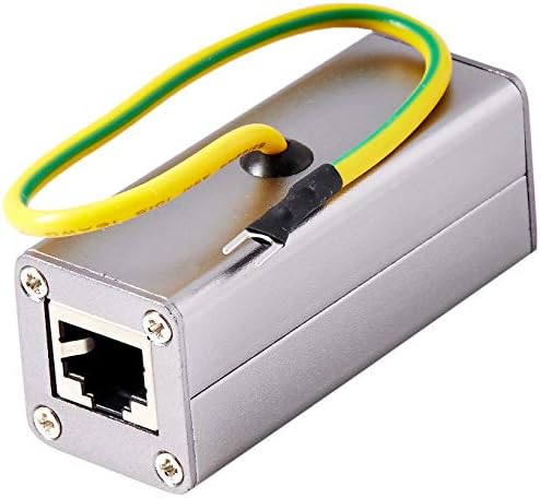 RiteAV - Kültéri Ethernet POE+ / RJ-45 túlfeszültségvédő (Árnyékolt) a Vihar & villámvédelmi (Gigabyte)