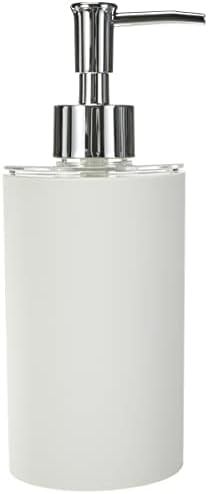Kela Folyékony szappan Adagoló Lis, Műanyag, Fehér, 6,5 x 6,5 x 18.5 cm