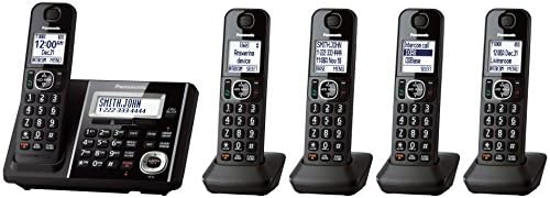 Panasonic Vezeték nélküli Telefon Rendszer üzenetrögzítőt, Egy nyomógombos Hívás Blokk, Fokozott zajcsökkentés, Beszél, Hívófél-AZONOSÍTÓ