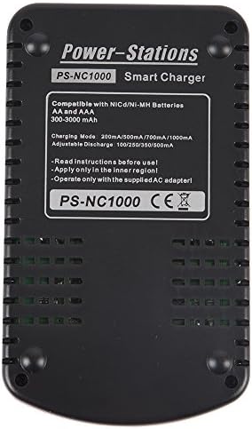 Erőművek PS-NC1000 Intelligens AA, AAA Akkumulátor Töltő