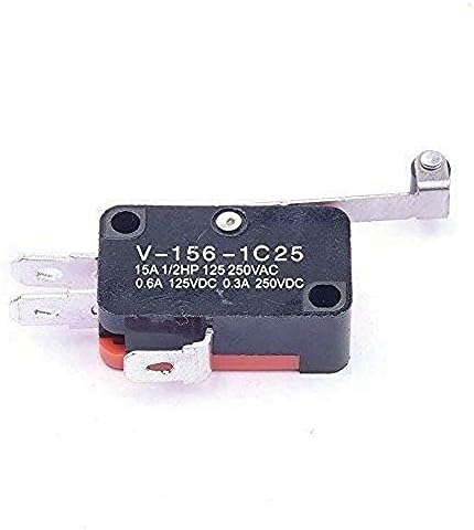 10db kis stroke limit mikro kapcsoló V-156-1C25 ezüst kapcsolatba 15A/250V