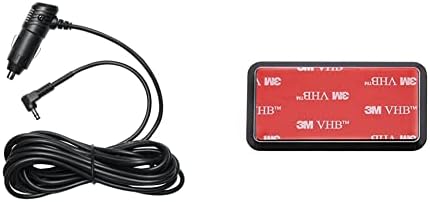 Thinkware Autó hálózati Kábelt a Kamera (TWA-SC), Tápegység, szivargyújtó Adapter Cable & 3M Ragasztó Szélvédőre Szerelhető