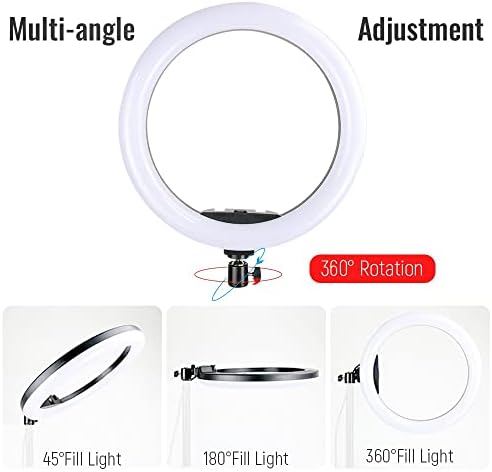 CXDTBH Profissional LED Képkeret, Gyűrű Fény, Kamera, Telefon USB-Gyűrű Lámpa Fotózás Fény Hosszú Kar Birtokosa Állvány