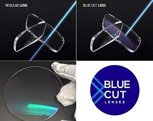 Opticalskart Bluecut Szemüveg (Szemüveg, Hatalom) a szemek Védelme érdekében a Számítógép, Laptop, Mobil Szemüveget, Hogy Indiában (Színes