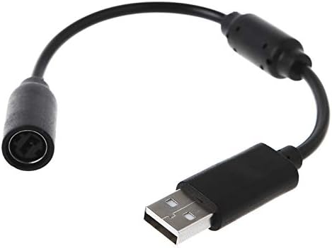 Univerzális Kényelmes 23cm USB Szakadár csatlakozó Kábel Kábel Adapter Xbox 360 Vezérlő Csere