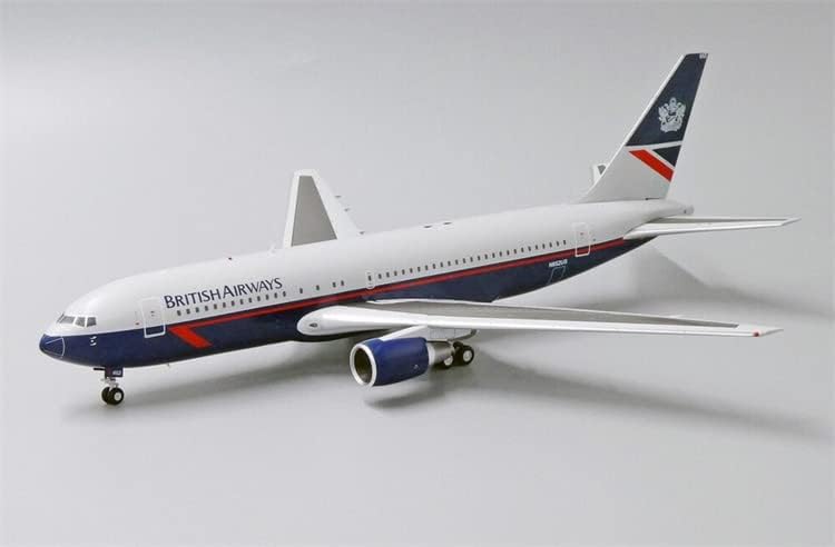 JC Szárnyak British Airways Boeing 767-200ER N652US állvánnyal Limited Edition 1/200 FRÖCCSÖNTÖTT Repülőgép Előre elkészített Modell