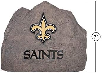 NFL New Orleans Saints Csapata Logó Ál-Rock Kerti Dekoráció Kert StoneTeam Logó Ál-Rock Kerti Dekoráció Kert, a Kő, a Csapat Színe, Egy