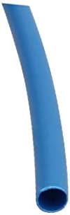 X-mosás ragályos Poliolefin Hő Zsugorodó Cső vezetékek Ujja 20 Méter Hosszú, 1,5 mm, Belső Átm Kék(Manga de kábelt, de alambre de tubo