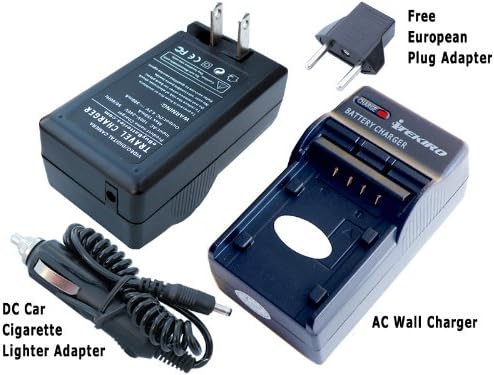 iTEKIRO Fali DC Autó Akkumulátor Töltő Készlet Vivitar Sony 8600 + iTEKIRO 10-in-1 USB Töltő Kábel