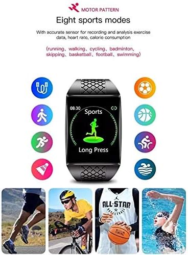 GPPZM Intelligens Karóra Férfi Vérnyomás Smartwatch Android Karszalag Fitness Karkötő Okos Órák Tracke Ergonomikus Kialakítás D