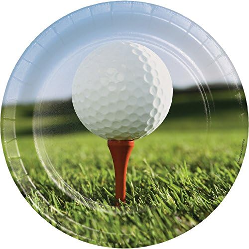 Golf Fél Ellátási Csomag! A csomag Tartalmazza a Papír Tányér & Szalvéták, 8 Vendég