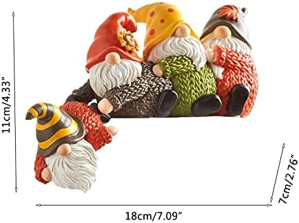 Naladoo Polc Gnome Asztal Karácsonyi Dekoráció，Segít Ünnep Szobor Tekintete Kezét, Karácsony, Karácsonyi Díszek (A-P, Egy Méret)