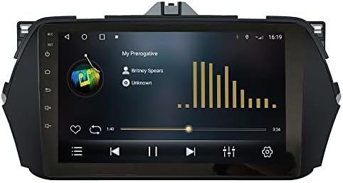 Android 10 Autoradio Autós Navigációs Sztereó Multimédia Lejátszó, GPS, Rádió, 2.5 D érintőképernyő forSuzuki Alivio 2015-2019