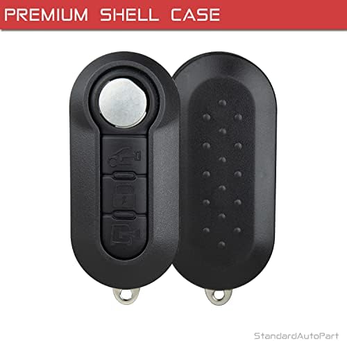 StandardAutoPart Kulcsnélküli Bejegyzés Távirányító Gombot burkolata Shell Javítás a Ram Promaster (3 Gomb)
