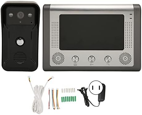 Videó Ajtó Telefon Rendszer, 7 hüvelykes LCD-Monitor Video Kaputelefon Csengő Készletek, Night Kamera, Ajtó, Kaputelefon Kaputelefon