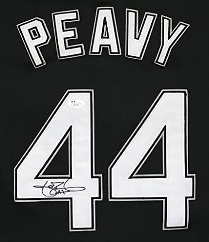 Jake Peavy Chicago White Sox Aláírt Dedikált Fekete 44 Jersey SZÖVETSÉG COA