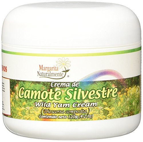 Margarita Természetesen Crema de Camote Silvestre 4.2 Oz (daisy természetesen). A menopauza támogatást.