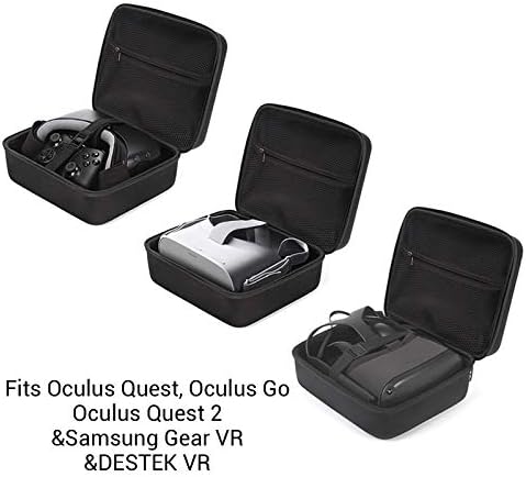 DESTEK VR hordtáska az Oculus Quest 2/Samsung Felszerelés, VR Headset Nehéz Utazási Esetben a Virtuális Valóság VR Gamepad Vezérlő