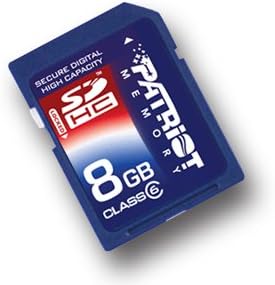 8 gb-os SDHC High Speed Class 6 Memóriakártya Kodak EasyShare Z1012 Digitális Fényképezőgép - Secure Digital High capacity 8 G KONCERT